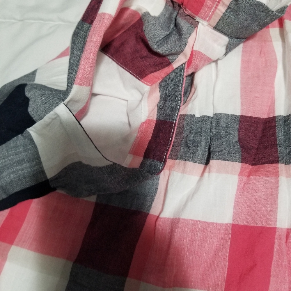 Joe Fresh Pink,Gray,Black And White Patterned Skirt Size Small - Picture 5 of 12